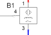 Simbología Sensor inductivo